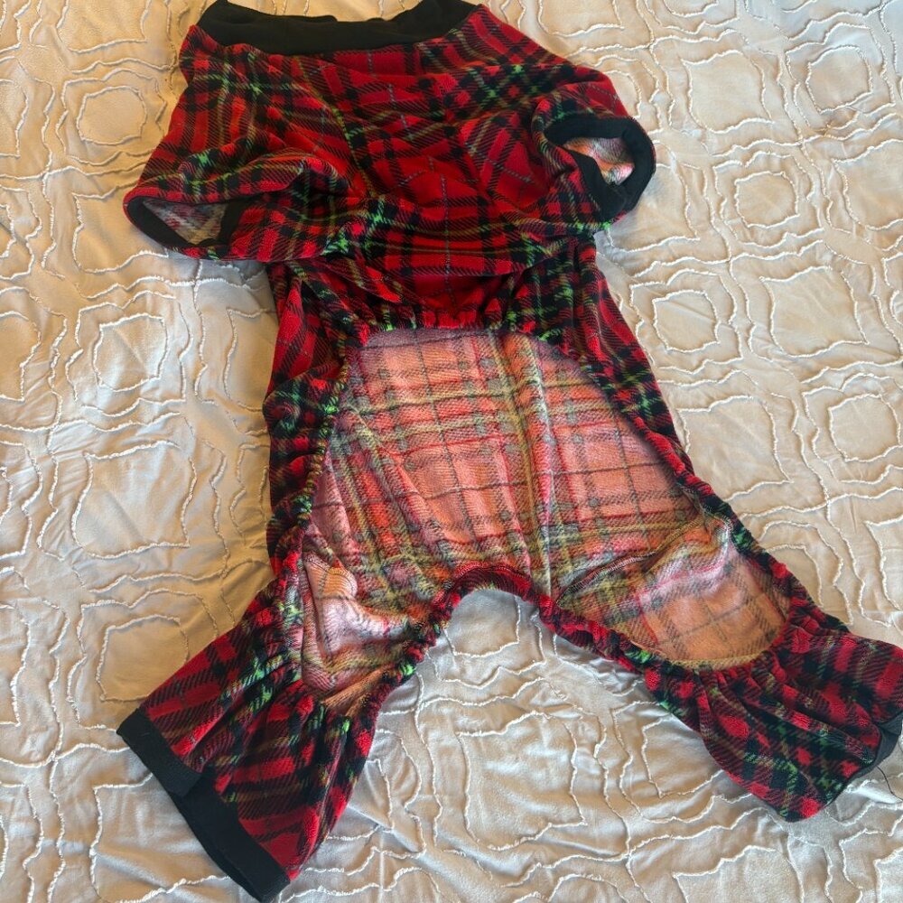Wondershop Holiday Dog Tartan Pajamas - Picture 2 of 3